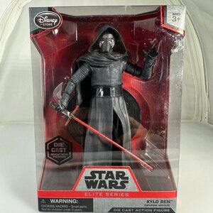 KYLO REN Elite Series Disney Store 2015 Die Cast 6” Action Figure NIB